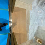 東京都中央区銀座の美容クリニックにて、追加工事を行いました。（乾式二重床）【秀和建工】