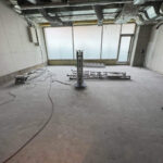 東京都渋谷区のマンションテナントにて、置床工事を行いました。（乾式二重床）【秀和建工】