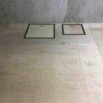 東京都中央区のオフィスにて、地下工事を行いました。（乾式二重床）【秀和建工】