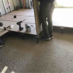 東京都豊島区のマンションにて、１day置床工事を行いました。（乾式二重床）【秀和建工】