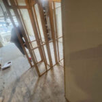 東京都品川区にて、マンションの１day置床工事を行いました。（乾式二重床）【秀和建工】