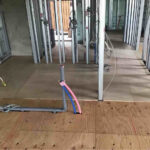 東京都府中市にて、マンションの１day置床工事を行いました。（乾式二重床）【秀和建工】
