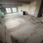東京都府中市にて、マンションの１day置床工事を行いました。（乾式二重床）【秀和建工】