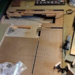 川崎市多摩区にて、シミュレーションゴルフ場店舗のハイブリッド置床工事を行いました。（パーチクルボード）【秀和建工】