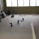 川崎市中原区にて、マンションの置床工事を行いました。(乾式二重床)【秀和建工】