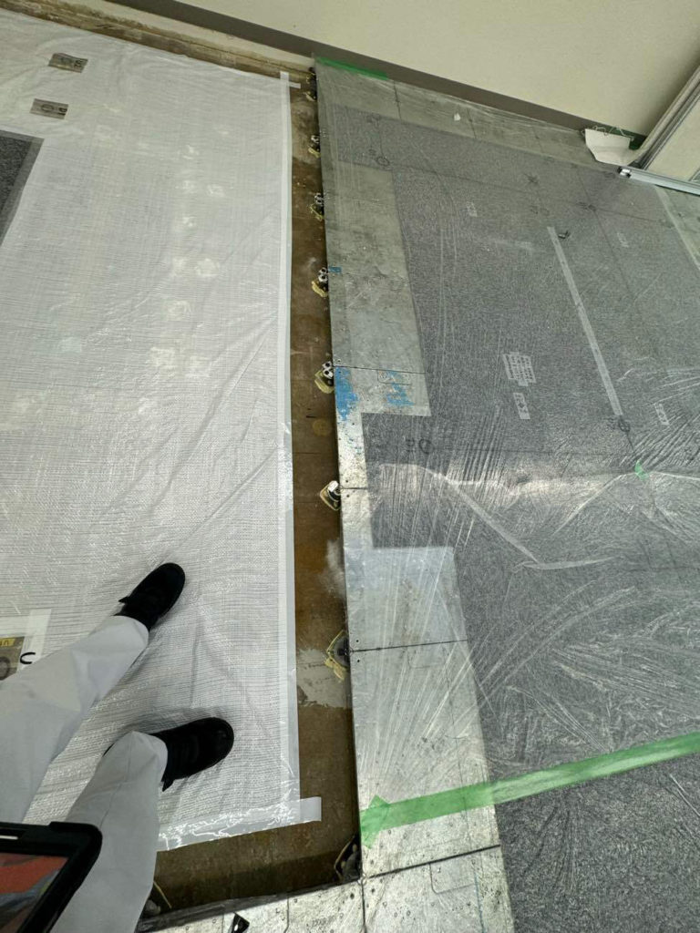 事務所改修 ＯＡフロア再調整 東京都新宿区