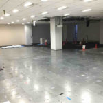 東京都大田区のオフィスにて、ＯＡフロア復旧工事を行いました。（秀和建工）