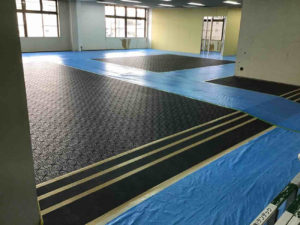 埼玉県入間市の工場にて、OAフロア工事を行いました。（フクビTN1000）【秀和建工】