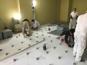 埼玉県さいたま市の店舗にて、OAフロア工事を行いました。【秀和建工】