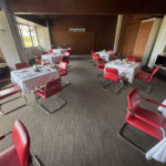 横浜市旭区のカントリークラブにて、タイルカーペット張替え工事を行いました。【秀和建工】