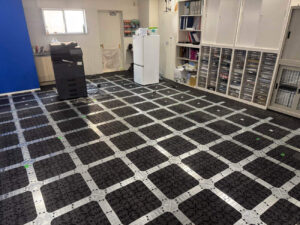 さいたま市中央区の事務所にて、OAフロア工事を行いました。（TN30）【秀和建工】