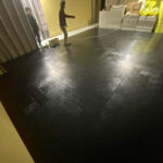 埼玉県川口市のオフィスにて、ステップライン樹脂OA工事を行いました。【秀和建工】