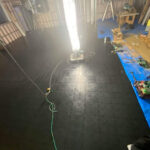 埼玉県川口市のオフィスにて、ステップライン樹脂OA工事を行いました。【秀和建工】