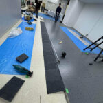 川崎市中原区の店舗にて、OAフロア工事を行いました。【秀和建工】